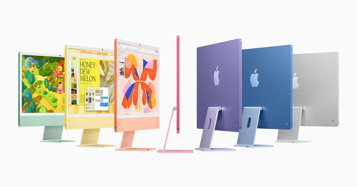 Apple iMac 24-inch M1 8GB 256GB.