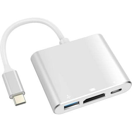 Type-C 3-in-1 Hub Adapter | HDMI, USB 3.0 & PD Charging