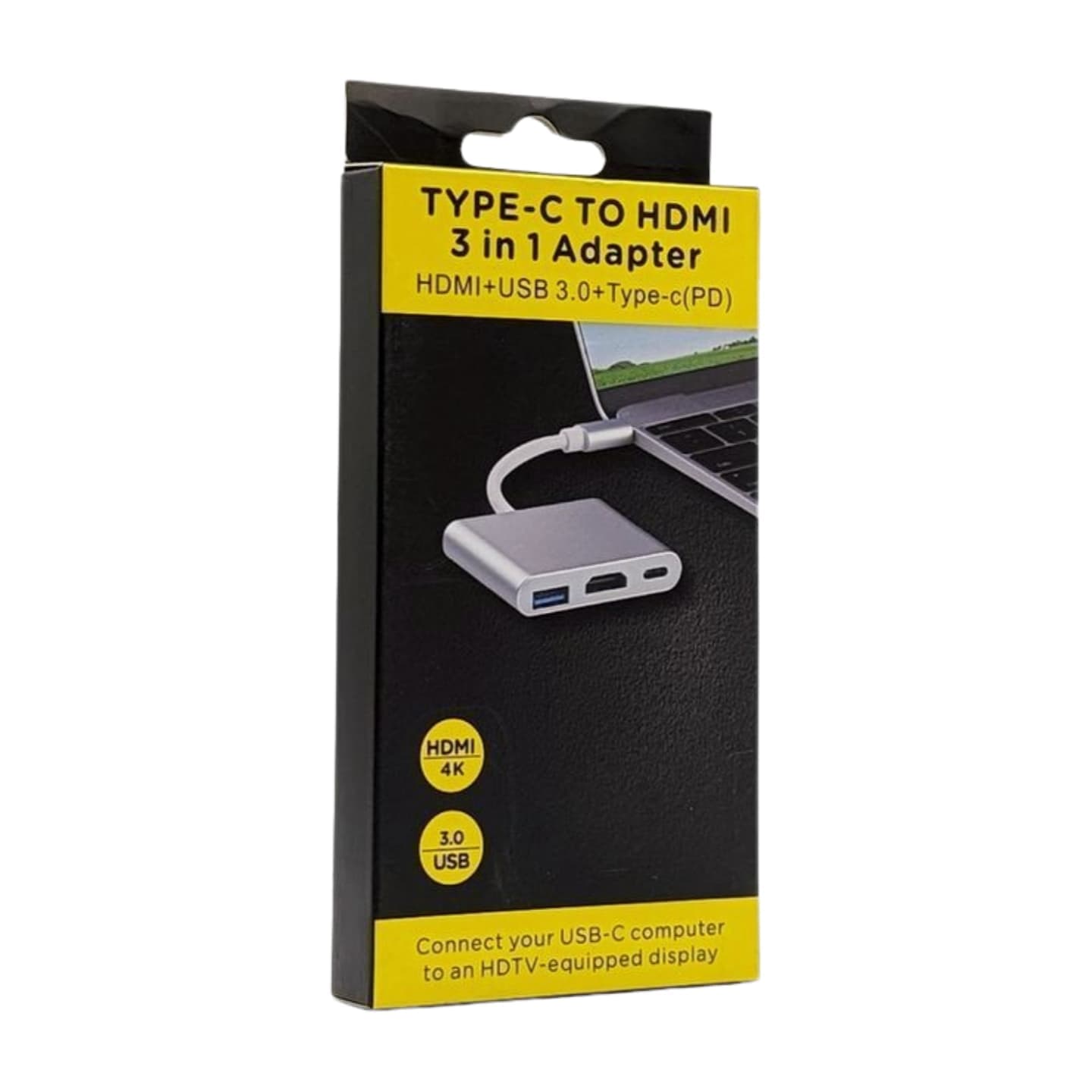 Type-C 3-in-1 Adapter for MacBook, iPad & Type-C Devices