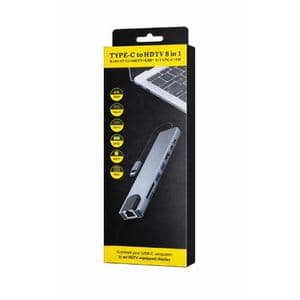 ype-C Multiport 8-in-1 Hub Adapter