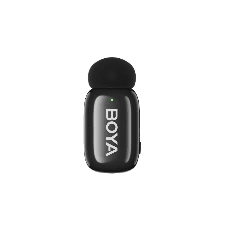 Boya Mini 2 Model 2-07 Wireless Microphone | Compact Lavalier Mic For Iphone & Ipad
